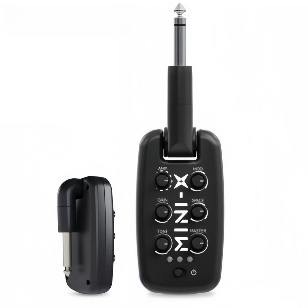 MINI-X Pro Studio Headphone Amp | 9 Guitar/Bass Amp Sims W/ 100hrs Playback | USB-C Recharge & Hi-Res Certified