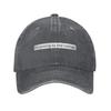 IM Coming To The Cottage    White Background  Baseball Cap Sun Heated Rivalry Running Washed Trucker Hat Unisex Adult Baseball Caps