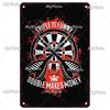 MyPlate Darts 180 Metal Sign Beer Bar Vintage Plaque Shop Tin Sign Plate Wall Decor For Bar Club Art Painting Poster Gift
