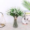 Lily of The Valley Plastic Flowers Wedding Bouquet Garden Artificial Bellflower Home Vase Table Party DIY Room Decor Arrangement