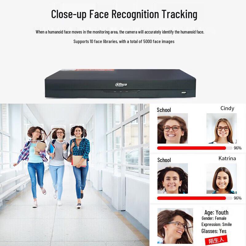 Dahua DH-NVR2208-I2 8-Channel 2-Bay H.265 Network Video Recorder CN plug (adapter included)