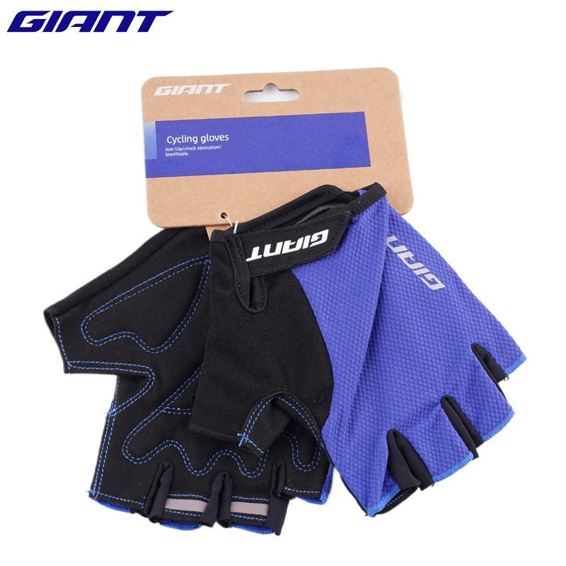 Giant Giant Gloves Summer Breathable Fitness Half Finger Neutral Cycling Gloves Bubble Wrap Bicycle Gloves