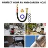 Water Blowout Adapter Winterize Blowout Adapter Hose with Shut Off Valve Quick Connect Sprinkler Winterization Kits
