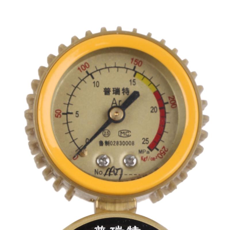 Редуктор давления аргона CO2 G5/8 "0-25 МПа Tig Расходомер Сварочный регулятор Манометр
