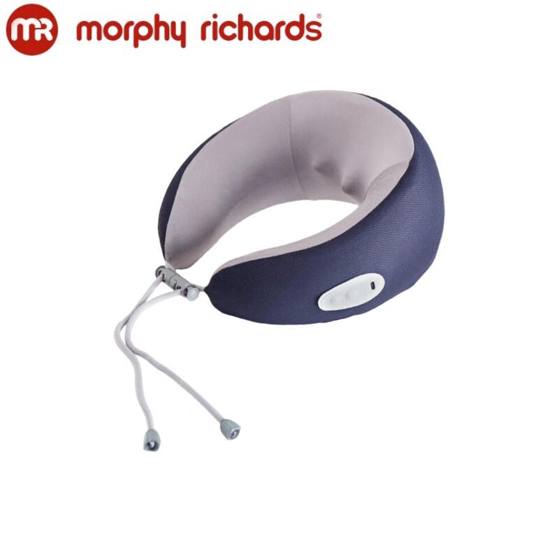 Массажная подушка для шеи Morphy Richards MR3125 U-образной формы с подогревом, штепсель CN (адаптер в комплекте)