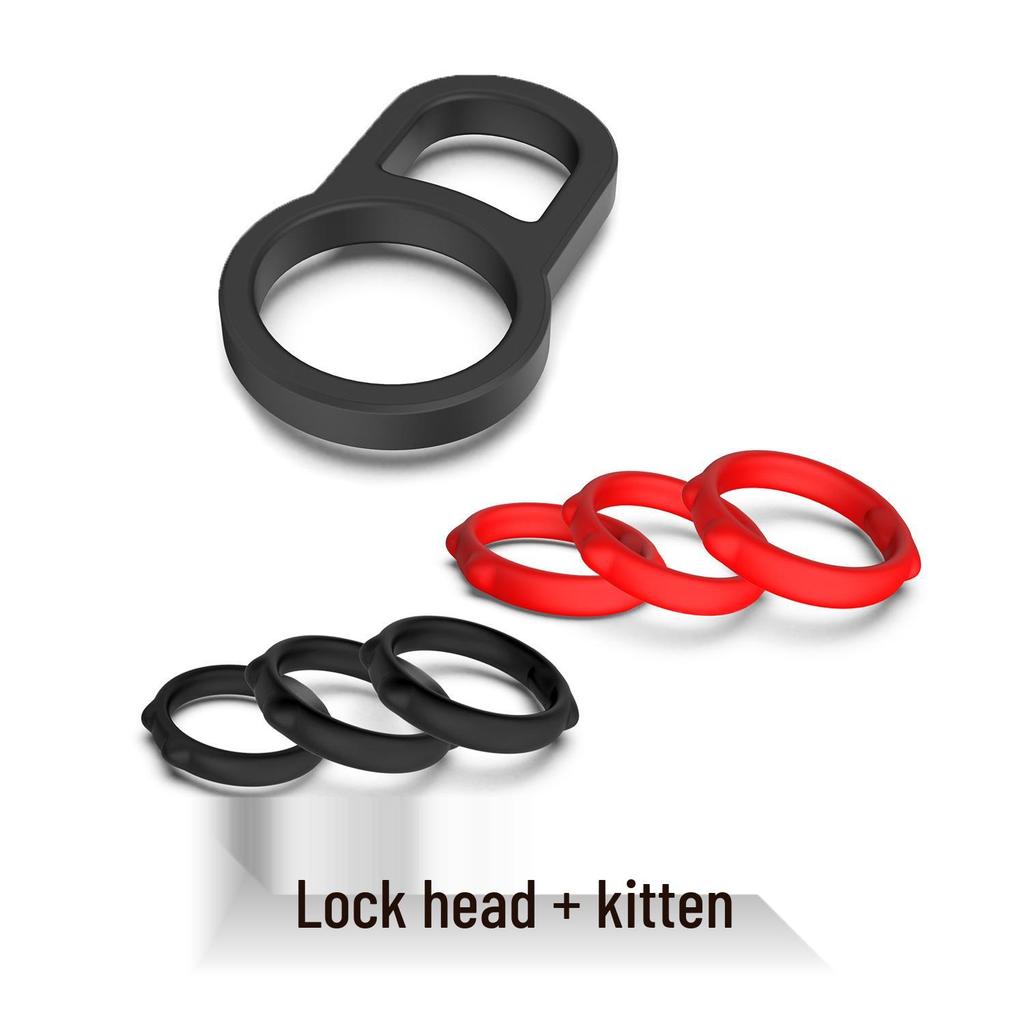 Силиконовое кольцо на член для задержки эякуляции для мужской прелюдии и ограничения