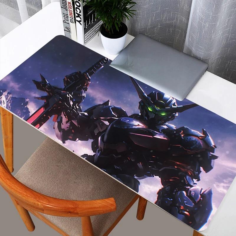 Коврики для мыши Коврик для мыши Gundam Большой Игровой XXL Клавиатура Стол Коврик для мыши Ковер Резиновый Tapis Souris Gaming Ноутбук Коврик для мыши Подарки