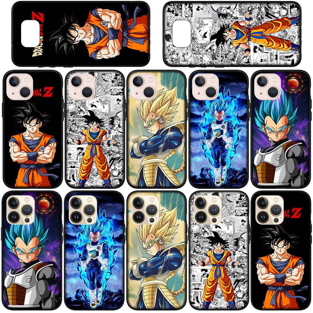 Phone Case for iPhone 17 15 16 Plus Redmi Note 14 12 11 13 Pro Max Huawei P30 P20 Lite OPPO A60 A40 A80 A54 Son Gokus Funda Dragon Vegeta Ball Cover