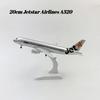 16/20 см Литой Металл Австралия Jetstar Airlines A320 A380 Модель Самолета Игрушка для Рождественского Подарка Домашний Декор Модель Самолета