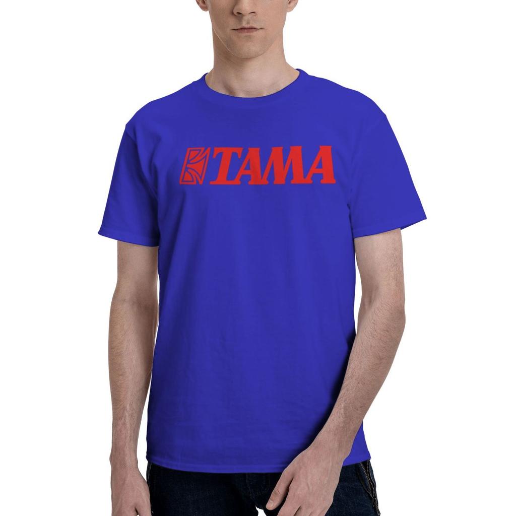 Tama Drums Логотип Музыкального Оборудования 100% Хлопок Повседневная Дышащая Удобная Футболка Мужские Футболки Смешная Рубашка