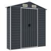 Garden Shed Anthracite 191 x 810 x 198 cm Galvanized Steel