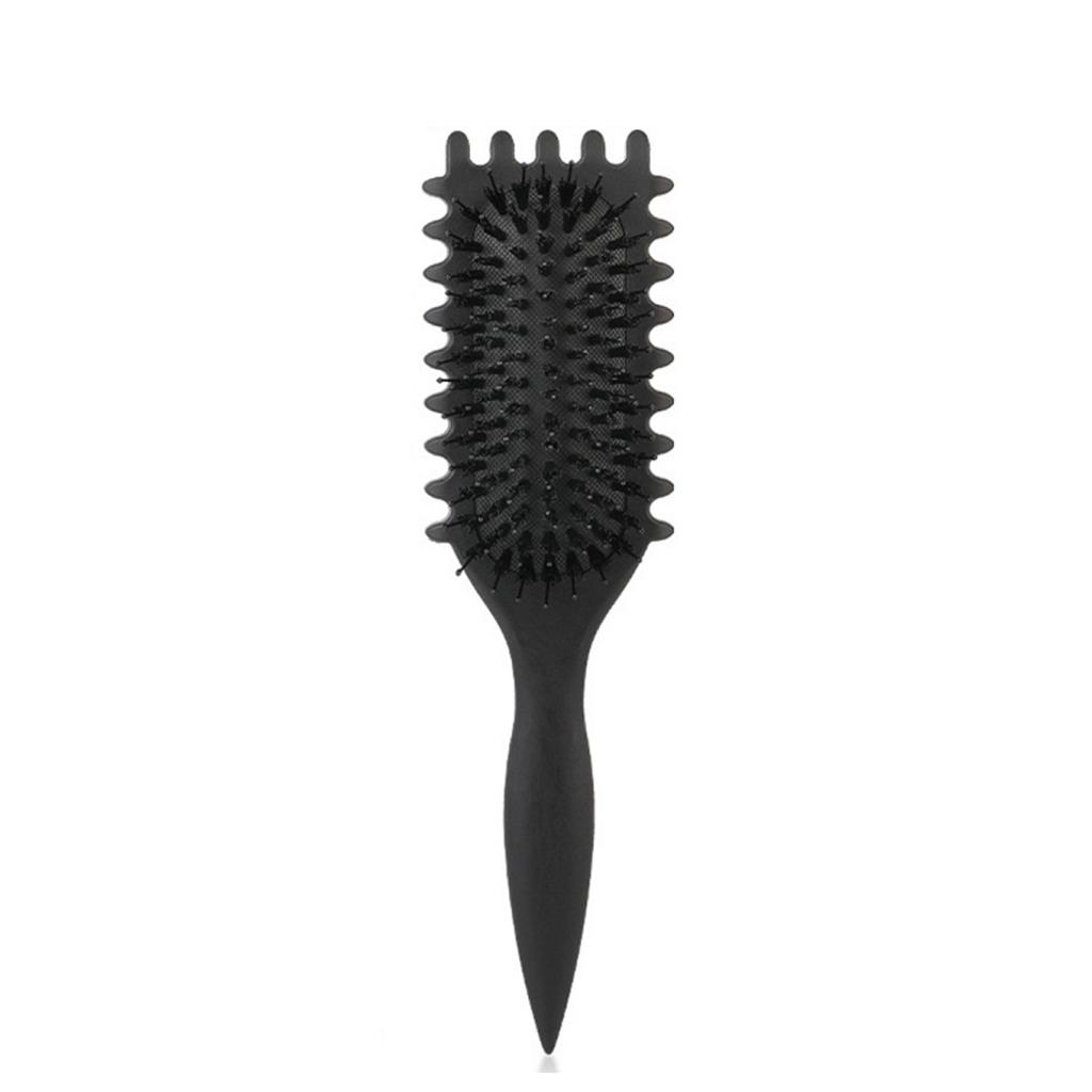 Women's hair comb hollow curling comb multifunctional scalp massage anti-static fluffy hair brush hairstyle tool