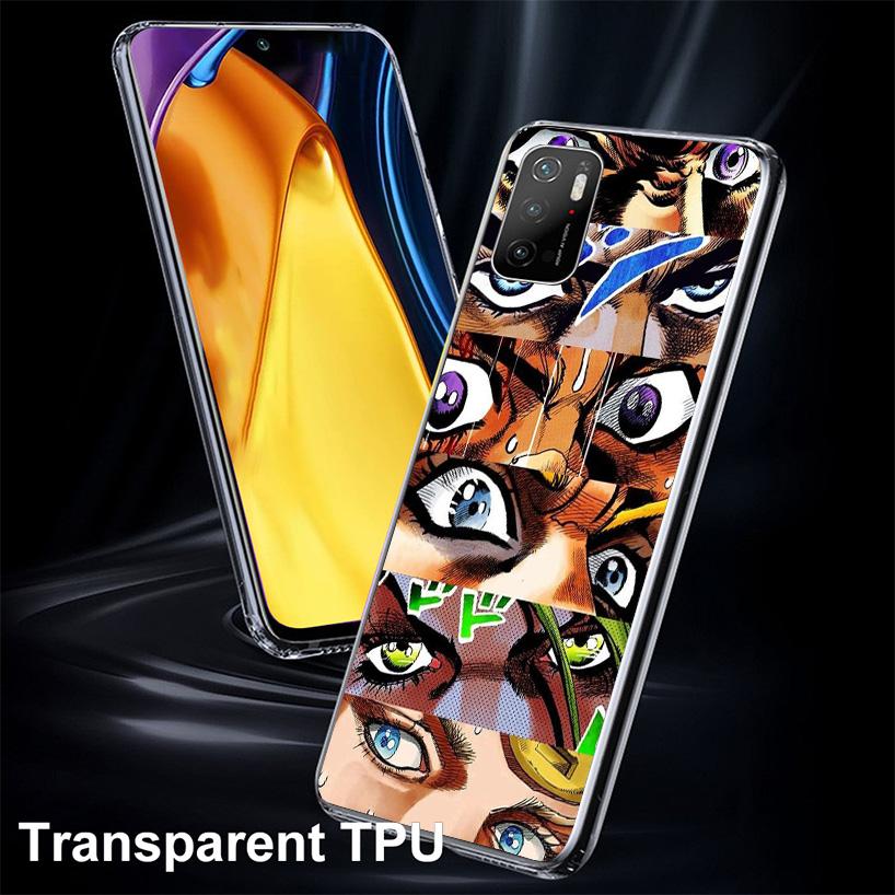 All JoJo's Bizarre Adventure Phone Case For Xiaomi Poco X7 X6 X5 Pro F7 Ultra Redmi 15C 15 13C 13 12C 12 10 10A 10C 9 9A 9C 9T C