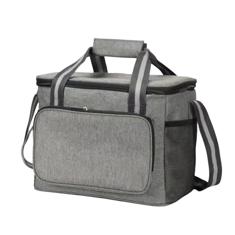 Handheld Thermal Lunch Bag 15L Cooler Lunch Box Portable Insulated Cooler Bag  Travel