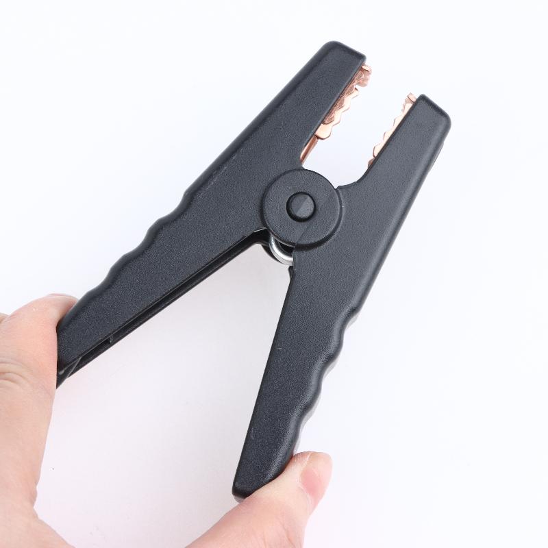 Insulated 12V Car Jump Starter Alligator Clip High Conductivity 1Pcs Replacement Clamp for Truck Emergency Battery Start