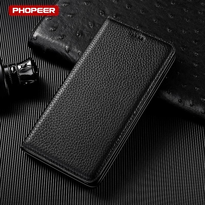 Genuine Leather Case for Google Pixel 10 9A Pro XL 8 Pro Card Slot Wallet Cover for Google Pixel 7 Pro 8A 7A 6A Flip Phone Cover
