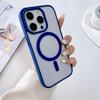 Transparent Case for Apple Magsafe Case for IPhone 15 14 13 12 11 Pro Max SE2022 XSMax XS XR 8 7 Plus Magnetic Adsorption Wireless Charging Cover