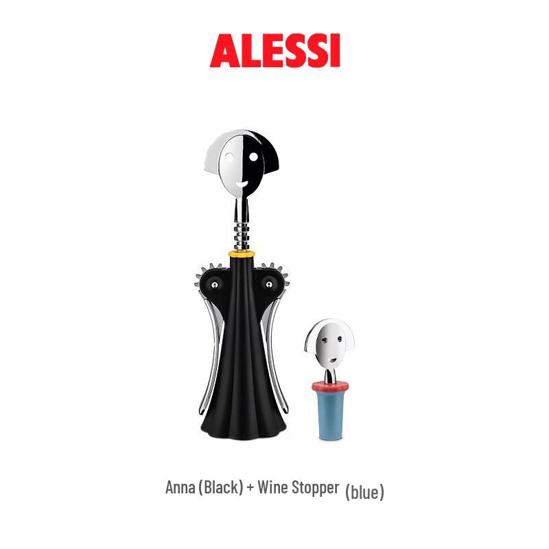 Alessi Anna G. Corkscrew & Wine Stopper Set
