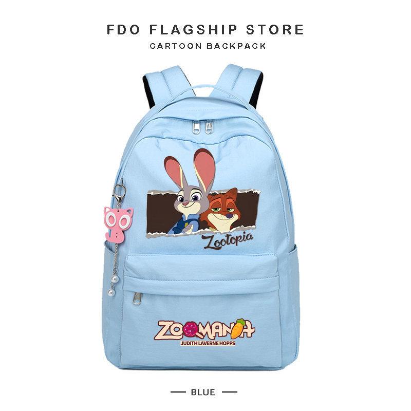 Zootopia 2 themed backpacks for girls, stylish and cute, trendy student backpacks 0193 KTB