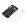 ST Blade Fuse Block 12 Circuit ATO Fuse Box with Ground Safety Lock Buckle 5A 10A 15A 20A Fuses 32V 