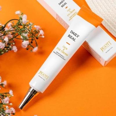 Daily Real Cica Eye Cream, против морщин 50 мл, Антивозрастной, Kbeauty, Корейская косметика, пробник