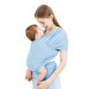 Front-hold Baby Carrier for Sleeping and Breastfeeding Blue