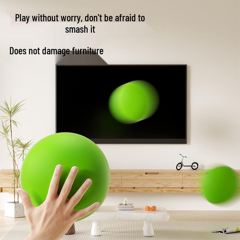 Indoor Silent Basketball Patting Toy - Baby Sponge Ball