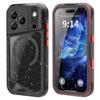 SHELLBOX Серия GTM Для iPhone 17 Pro Магнитный Чехол IP68 Водонепроницаемый ТПУ ПК Металлическая Рамка Погружение Чехол для Телефона