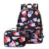 2 Pcs Set Children's School Backpack Cute Student Backpacks for Teenager Girls Waterproof School Bags with Lunch Bag Bookbag