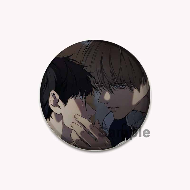32/44/58mm BL Anime Lost In The Cloud Button Pin Cartoon Handmade Brooch Badge Breastpin for Backpack Clothes Accessory Fans Collect Gift