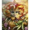 Diamond Embroidery Flower Elf 5D Diamond Painting Mosaic Picture Handmade Home Decor
