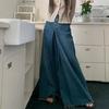 Loose Design,  Retro High Waisted Jeans, Women's Slimming And Drooping Feeling, Wide Leg Mopping Pants