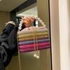 Luxury Evening Purses for Women Dazzling Pearl Beads Chain Crossbody Bag Dinner Party Clutch Luxury Designer Handbags