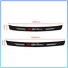 1pcs Carbon Fiber Car Trunk Rear Bumper Sticker Guard Plate Protector For Alfa Romeo 147 159 156 Giulietta Giulia Mito Spider Alpha Nheadrest