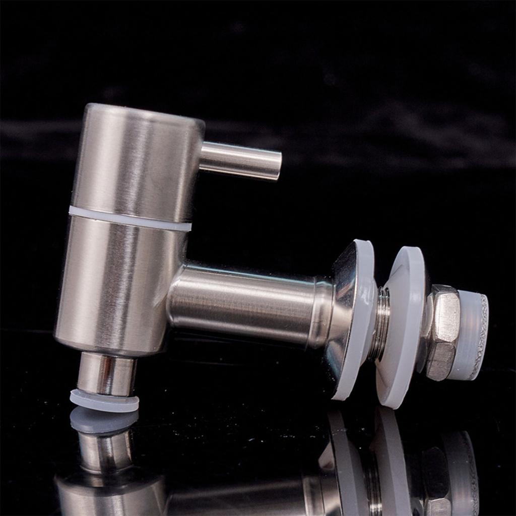 12mm Drink Dispenser Faucet 12mm Spigot Beverage Faucet 12mm Drink Dispenser Spigot Suitable for Wine & Juices Barrels