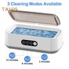 Ultrasonic Jewelry Ring Cleaner 650ml Large Capacity Ultrasonic Cleaning Machine 3 Time Modes Professional Ultrasonic Cleaner