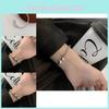 Trendy Summer 2024 Love Letter Bracelet For Women Retro Copper Geometric Design