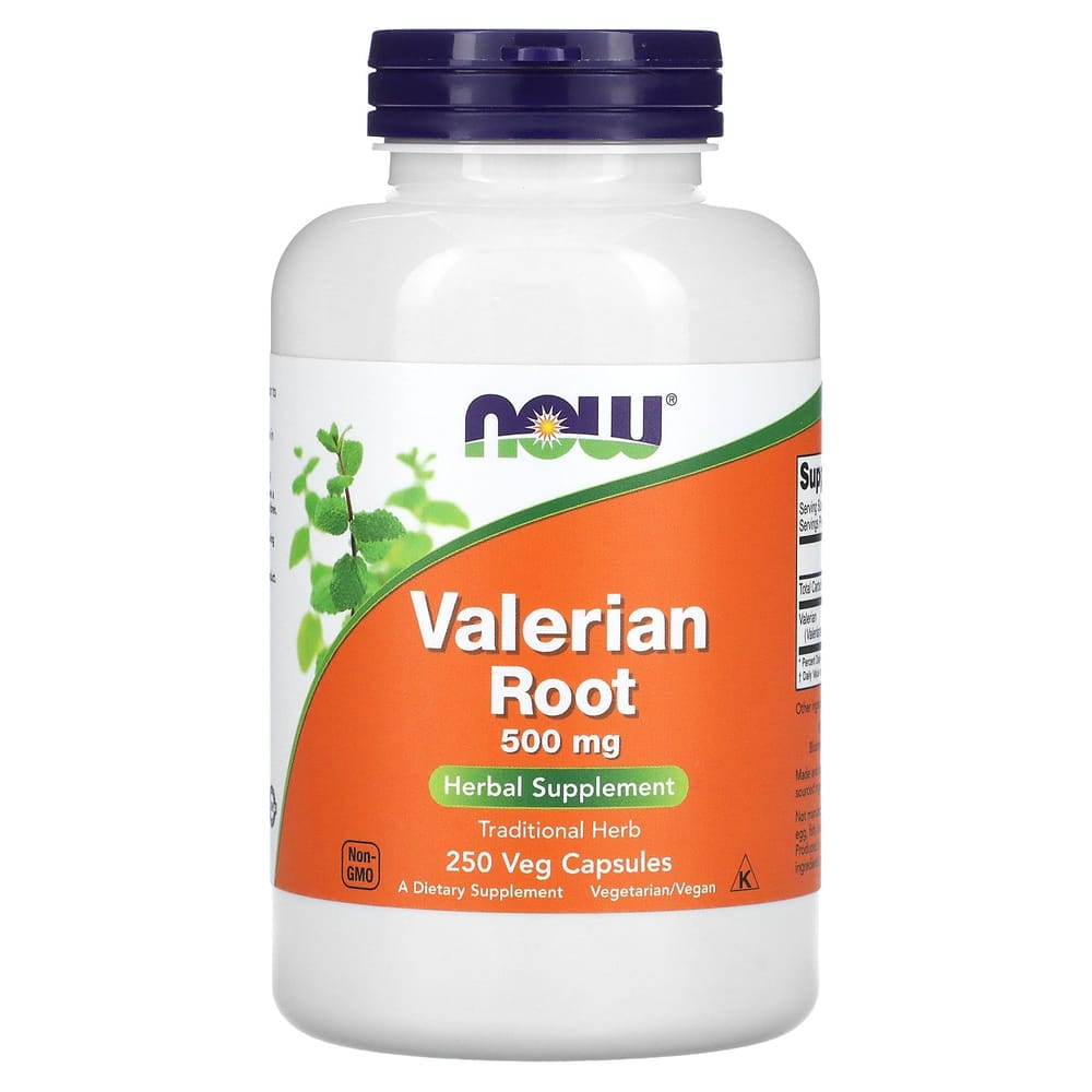 Now Foods Valerian Root 500mg Veggie Capsules, 250 Count