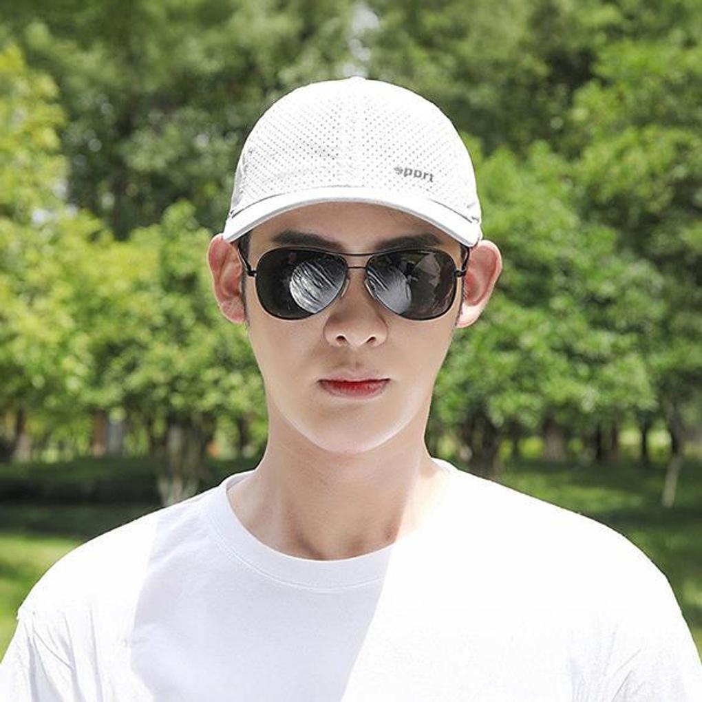 Unisex 4-color casual mesh ball cap CAP21