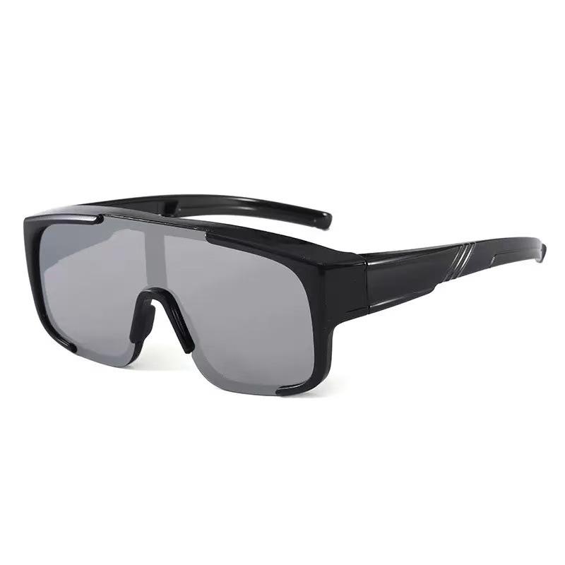 Large frame mountaineering goggles, mountaineering cycling goggles, sunglasses cover, windproof hiking UV-proof sunglasses