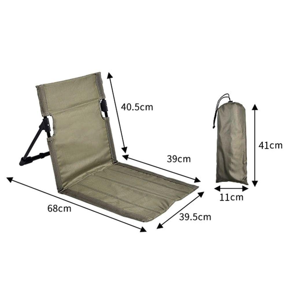Oxford Cloth Outdoor Relaxing Chair Lightweight Lazy Chair Beach Chairs Camping Garden Park Picnic