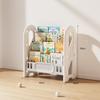 Children's Toy and Book Storage Rack - Large Capacity Bookshelf Cabinet for Living Room
