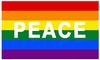 Rainbow Peace Flag 90 X 150cm
