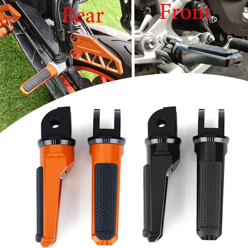 Для DUKE 125 390 Задние Передние Подножки Педаль Водителя Подножка Для KTM DUKE125 DUKE390 2017 2018 2019 2020 2021