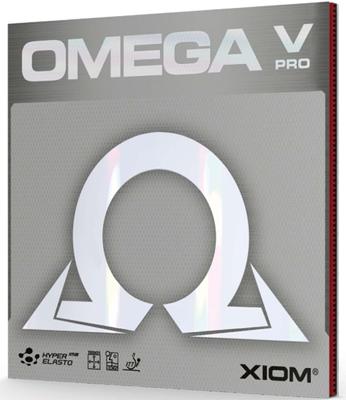 XIOM Настольный теннис Резиновый Мягкий Назад Omega 5 Pro Черный 10231 1.8
