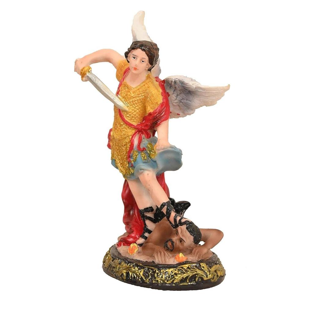 Идол Святого Архангела Михаила из смолы, идеальный для дома | офиса | молитвенной комнаты | подарков и украшений, новый