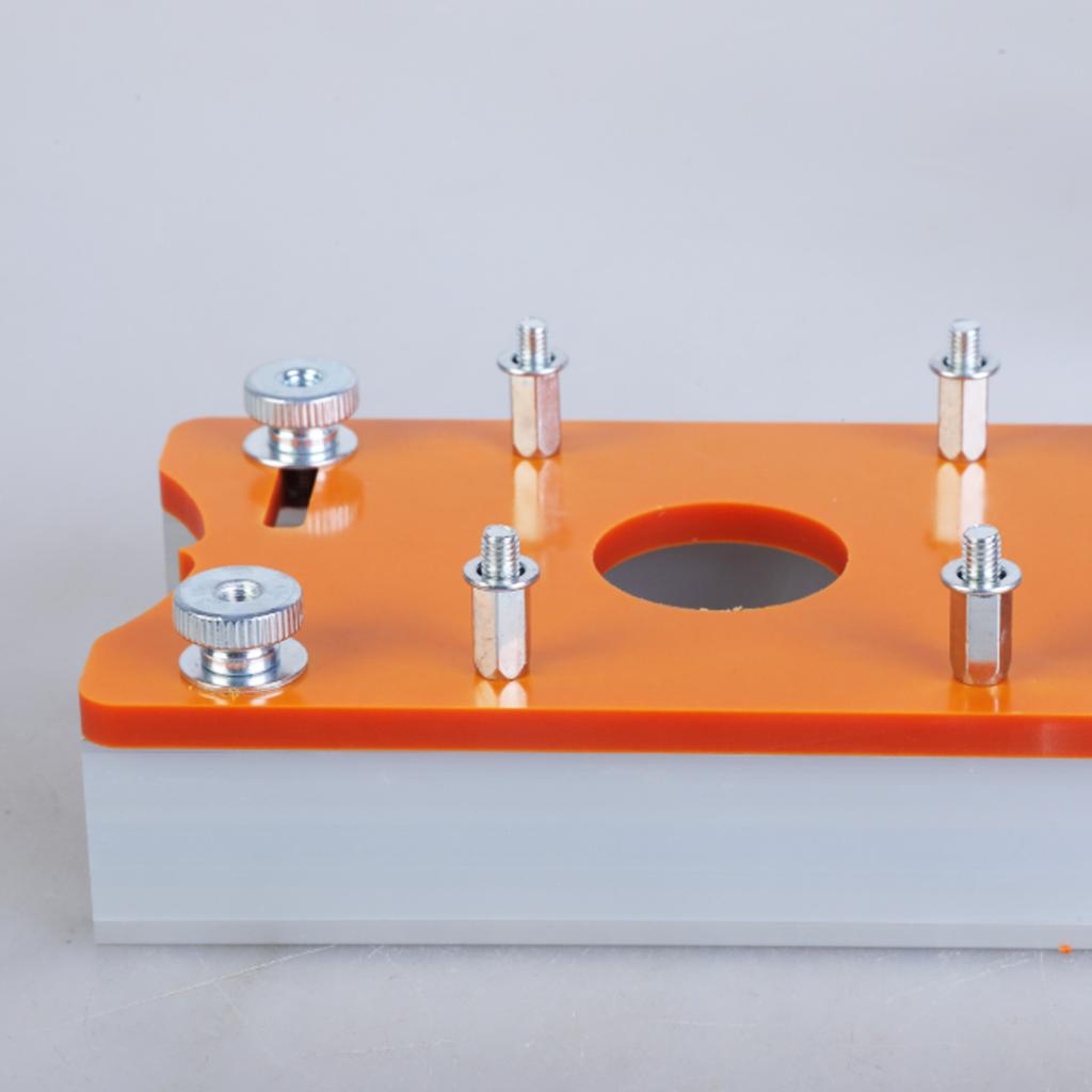 65мм Кромочный фрезер 2 в 1 Пазовый кронштейн Невидимые крепежи Панель шкафа-купе Пуансон-локатор Алюминий