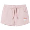 Children's Shorts with Light Pink Mixed Drawstring 92/104/116/128/140