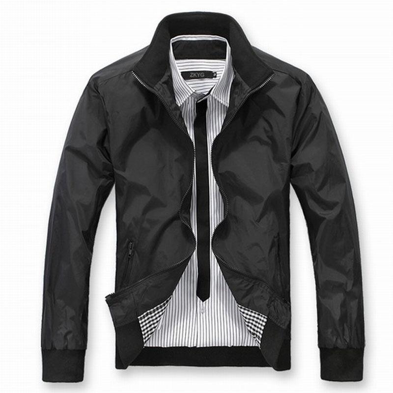 Мужская куртка с воротником и длинным рукавом, модная повседневная приталенная куртка большого размера, индивидуальная куртка