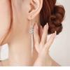 Lindon Copper Alloy Zircon Earrings Drop Earrings For Women Wedding Party Gifts